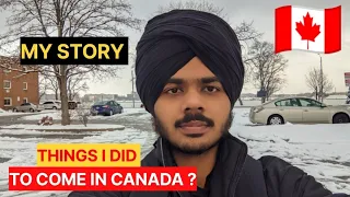 MY STORY🇨🇦|| THINGS I DID TO COME IN CANADA || WINDSOR 2023 ||MANN VLOGS