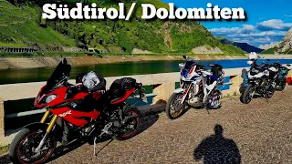 Alpentour 2022 #1 - Südtirol/ Dolomiten - BMW S1000XR - DJI Mavic Air 2