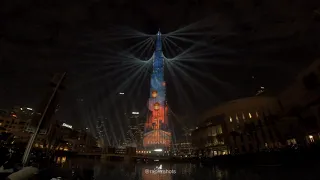 Dubai Burj Khalifa Fireworks 2024