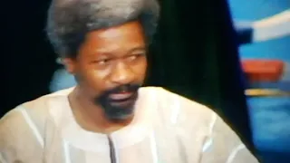 Wole Soyinka Recieving the Nobel Prize for Literature From King Gustaf of Sweden | December 1986