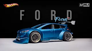 Ford Focus RS Hot Wheels Custom MLA Diecast Project