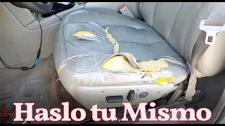 REPARA UN ASIENTO EN 30 MINUTOS- Tapicedria Para Aficionados -