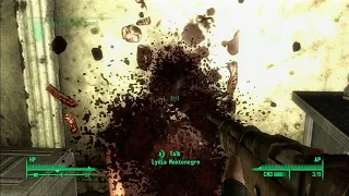 Fallout 3 - Brutal Gunplay, Ludicrous Gibs!, Grenade Kills, Bloody Mess Perk, Lincoln Repeater