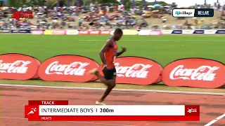 Re:Live Heats | Inter Boys 200m Heat 4 | Day 2