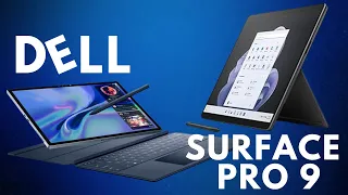 Surface Pro 9 just DESTROYED the Dell ! - Dell XPS 13 2-in-1 vs Surface Pro 9