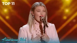 Emyrson Flora DELIVERS GOLD With Drivers License on American Idol!