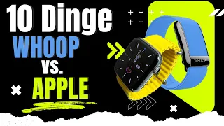 10 DINGE die das WHOOP Armband besser macht als die Apple Watch im Bereich Fitness!