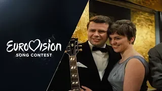 [COLORIZED] Eurovision 1963: Grethe & Jørgen Ingmann represent Denmark with "Dansevise"