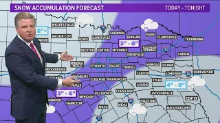 Winter storms in Dallas-Fort Worth: What to expect Sunday night into Monday