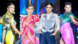 Miss Universe PH 2024 contestants promote Maguindanaon `Inaul' fabric through fashion show