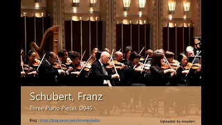 Schubert, Franz Three Piano Pieces D946