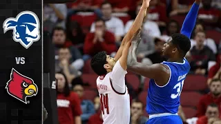 Seton Hall vs. Louisville Basketball Highlights (2017-18)