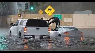 Santa Barbara California Flooding - Atmospheric River December 21, 2023