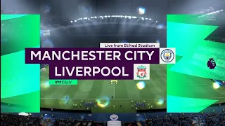 FIFA 22: Manchester City vs Liverpool (Premier League) (PS4 slim)