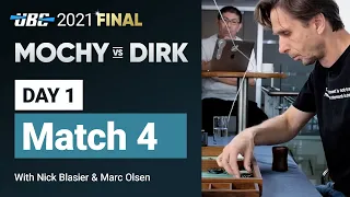 UBC 2021 Final: MOCHY vs DIRK (Day 1 Match 4) Backgammon