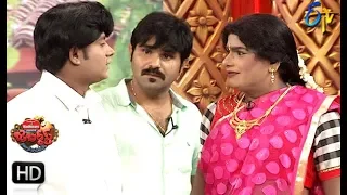 Chalaki Chanti&Sunami Sudhakar Performance | Jabardasth | 22nd August 2019  | ETV Telugu