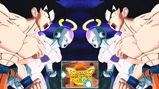 WHAT HAPPENS IF TWO LF TAG GOKU & FRIEZA USE RISING RUSH AT THE SAME TIME 🔥!? [Dragon Ball Legends]