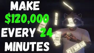 How To Make $120,000 Money Every 24 Minutes In GTA 5 Online Fast Money Method/Guide