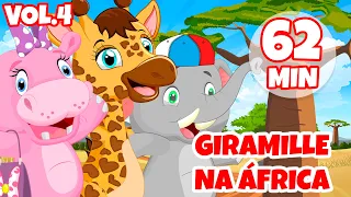 Giramille na África Vol. 4 - Giramille 62 min | Desenho Animado Musical