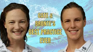 Cate and Bronte Campbell's BEST Swim Practice EVER 🏊