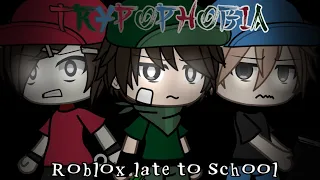 || Trypophobia || Roblox Late To School || Animation || TW ||