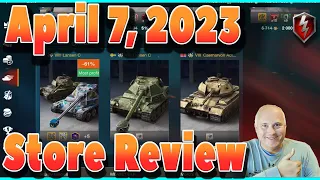 What to Buy in Store April 7, 20223 WOT Blitz  | Littlefinger on World of Tanks Blitz
