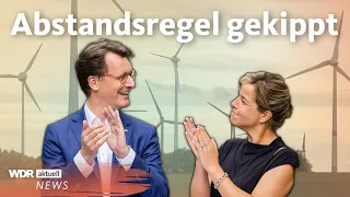 NRW-Landtag schafft Abstandsregel für Windräder ab | WDR Aktuelle Stunde