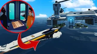 OUR PLANE SPLIT IN HALF!? (Stormworks Multiplayer Gameplay Roleplay) Sinking Ship & Plane Survival!