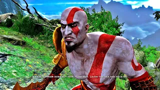 God of War 3 remastered 4K - Intro, Gaia, Leviathan, Heart of Gaia, Poseidon boos fight