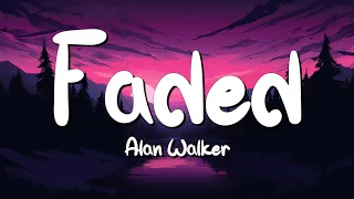 Faded - Alan Walker (Lyrics) || SZA , Rema... (MixLyrics)