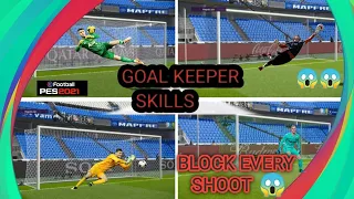 how to control goalkeeper in pes 2021mobile:block every shoots 😱😱