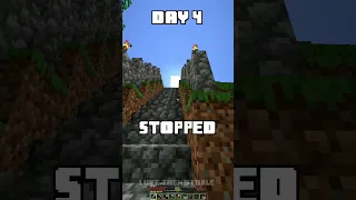 100 Days - [Minecraft Shorts] - Day 4 #minecraft #100days