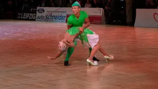 In Neverland -Peter Pan and Tinkerbell - ballroom dancing