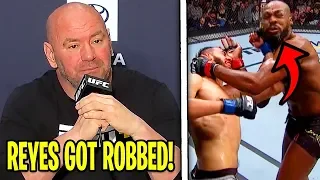 Dana White reacts to Jon Jones vs Dominick Reyes UFC 247, Khabib Responds, Conor McGregor