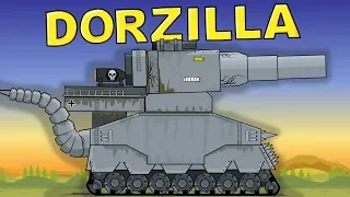 "Dorzilla - Monster from the Depth" Cartoons about tanks