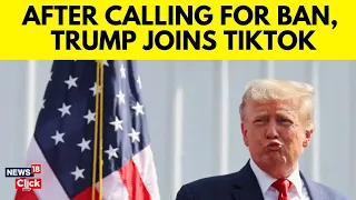 Donald Trump Joins TikTok, An App He Once Sought to Ban | USA News | Tik Tok Ban | News18 | G18V