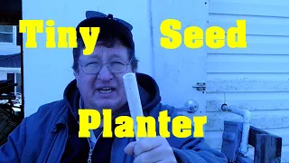 DIY Tiny Seed Planter / Disperser