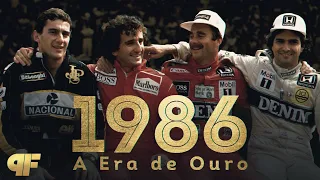 1986: A ERA DE OURO - Revivendo Temporadas #7 - Primeira Fila F1
