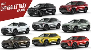 2024 Chevrolet Trax SUV – All Color Options – Images | AUTOBICS