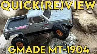 Crawler Canyon Quick(re)view: GMade MT-1904