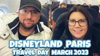 Disneyland Paris | Travel Day | Bristol Airport to Orly Paris | March 2023 | Stephen Wilton
