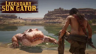 Native American HUNTS Alligator Legendary SUN Gator in Red Dead Redemption 2 PC