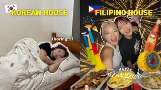 Celebrating New Year in Filipino Way Cause Korean Way is Boring !