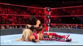 Brie Bella Knocks Out Liv Morgan On Raw