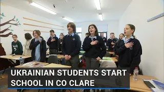 Lisdoonvarna primary school welcomes 14 new Ukrainian students