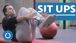 Como hacer SIT UPS - EJERCICIOS DE CROSSFIT abdominales