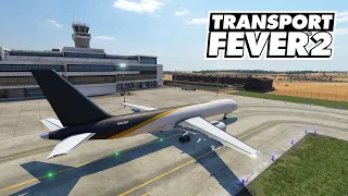Transport Fever 2 - Цепочка маршрутов для поставки инструментов! #41