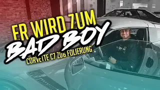 JP Performance - The corvette goes bad! | Corvette C7 Z06 Wrapping