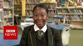 Students explain the new GCSE grading system - BBC News