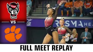 NC State vs. Clemson Full Meet Replay | 2024 ACC Gymnastics